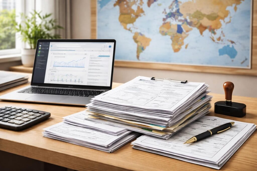 découvrez la liste complète des documents nécessaires pour exporter hors de l'union européenne, afin de garantir une conformité douanière et faciliter vos démarches d'exportation.