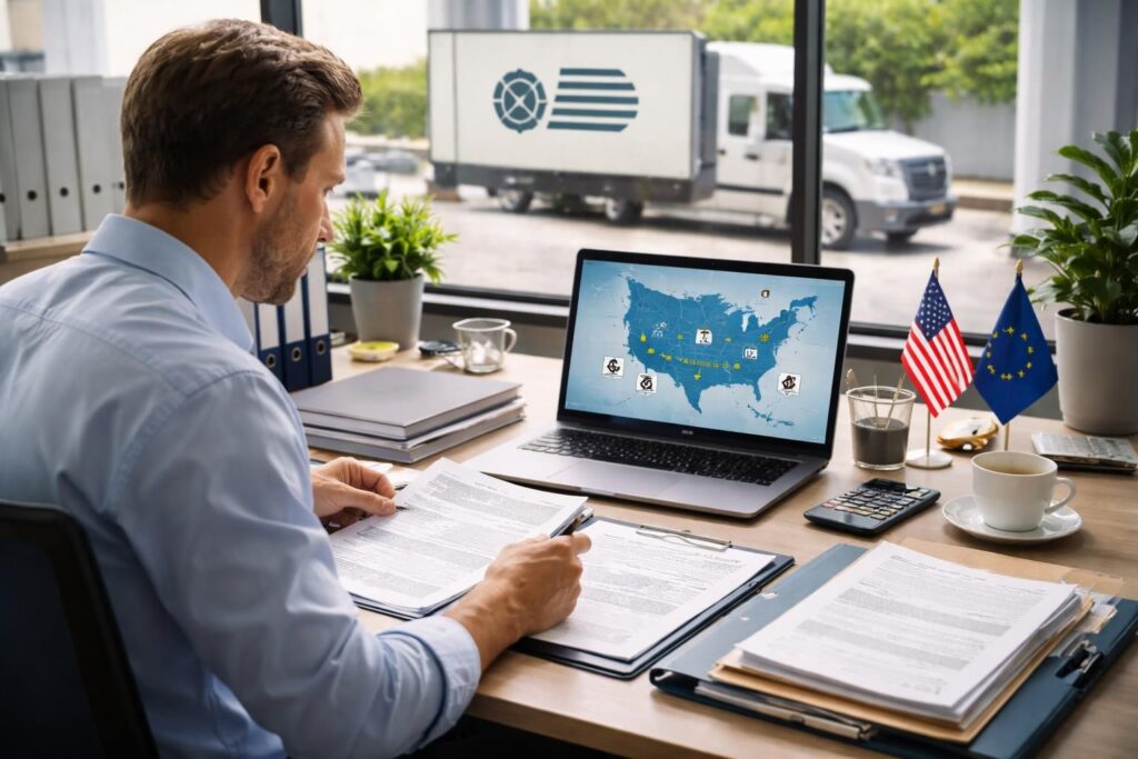 découvrez la réglementation essentielle pour exporter vers les états-unis et facilitez vos démarches douanières et commerciales en toute conformité.