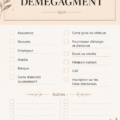 Check-list pratique pour un déménagement réussi