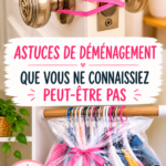 Une femme souriante préparant ses affaires pour un déménagement