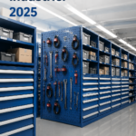 Un bureau moderne avec une décoration inspirante et des meubles ergonomiques, illustrant les solutions industrielles de 2025.
