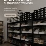 Une sélection de vêtements de qualité exposés dans une boutique chic