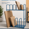 Double rack en carton KLETON bien organisé dans un intérieur moderne.