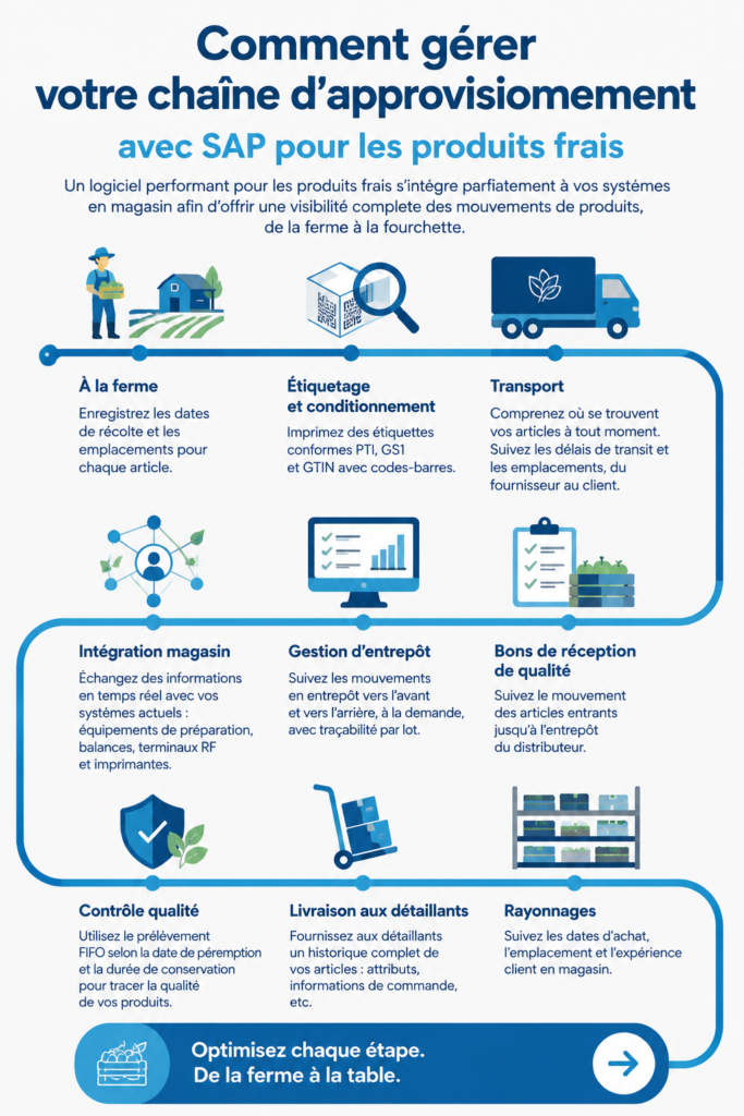 Femme utilisant un logiciel SAP pour gérer son approvisionnement efficacement