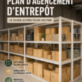 Aménagement pratique d'un entrepôt avec des rayonnages bien organisés