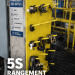 Espace de travail organisé grâce à la méthode 5S