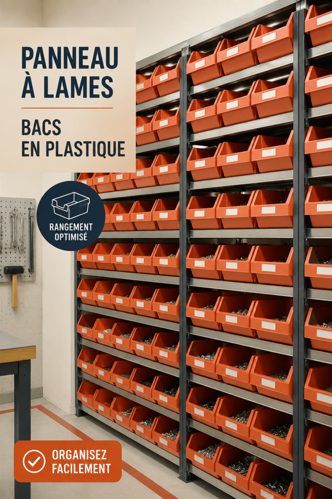Panneaux à lamelles décoratifs dans un intérieur moderne