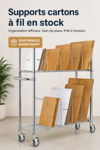 Prototype de support en fil moderne pour un bureau esthétique