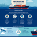 Comparaison entre fret aérien et maritime pour un déménagement international.