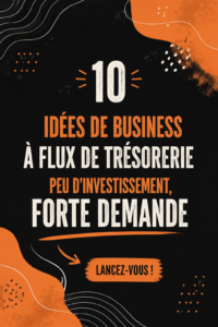 Femme travaillant sur des idées de business à faible investissement