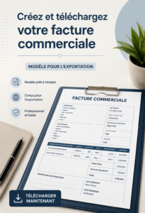 Modèle de facture commerciale prêt à être personnalisé