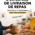 Service de livraison de repas à domicile avec des plats faits maison