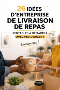 Service de livraison de repas à domicile avec des plats faits maison