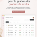 Tableau de données pour la gestion de l'inventaire optimisé sur un bureau