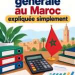 Image d'un livre sur la comptabilité générale marocaine, idéal pour la formation.