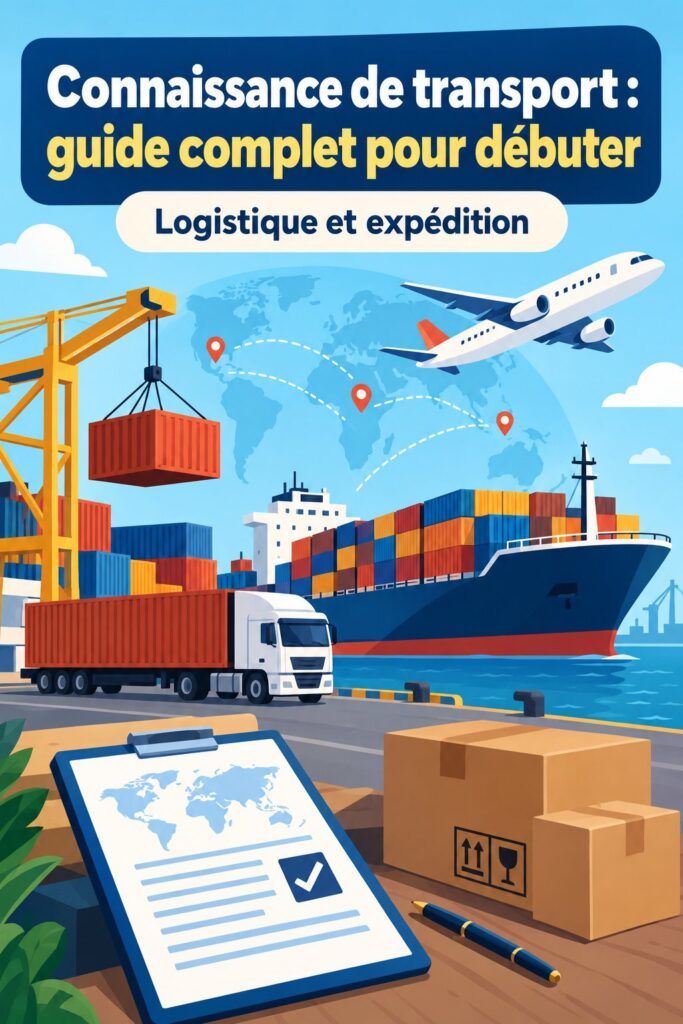 Image illustrant un Bill Of Lading utilisé dans un processus logistique.
