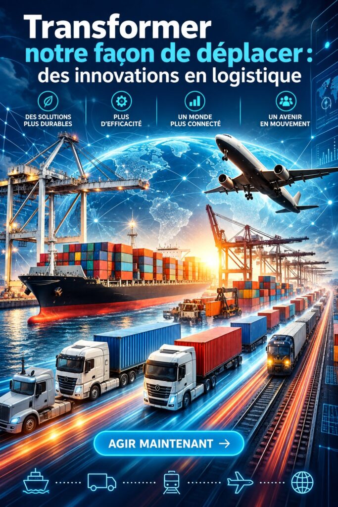 Innovations en logistique pour améliorer les déplacements et l'efficacité