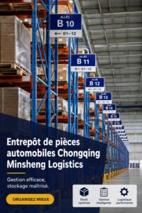 Entrepôt logistique moderne à Chongqing