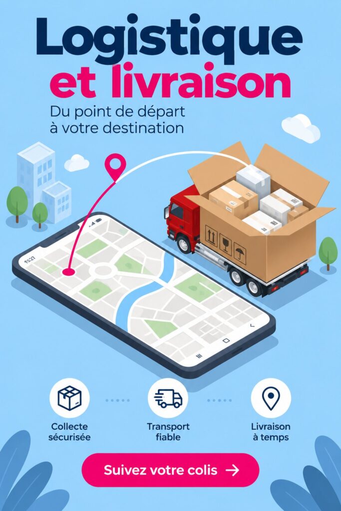Un diagramme illustrant la logistique isométrique dans la gestion des livraisons.