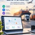 Une vue d'ensemble d'une plateforme de logistique moderne pour le transport