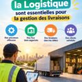 Femme organisant une stratégie logistique pour des livraisons efficaces avec des documents et un ordinateur.