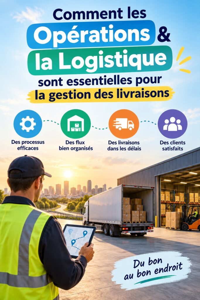 Femme organisant une stratégie logistique pour des livraisons efficaces avec des documents et un ordinateur.