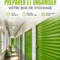 Unité de stockage bien organisée avec des bacs étiquetés et des étagères