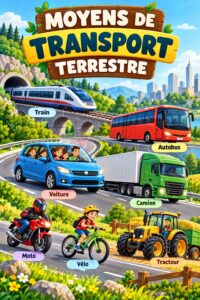 Image représentant des moyens de transport variés pour une logistique optimale