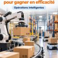 Entrepôt moderne automatisé avec des solutions logistiques avancées
