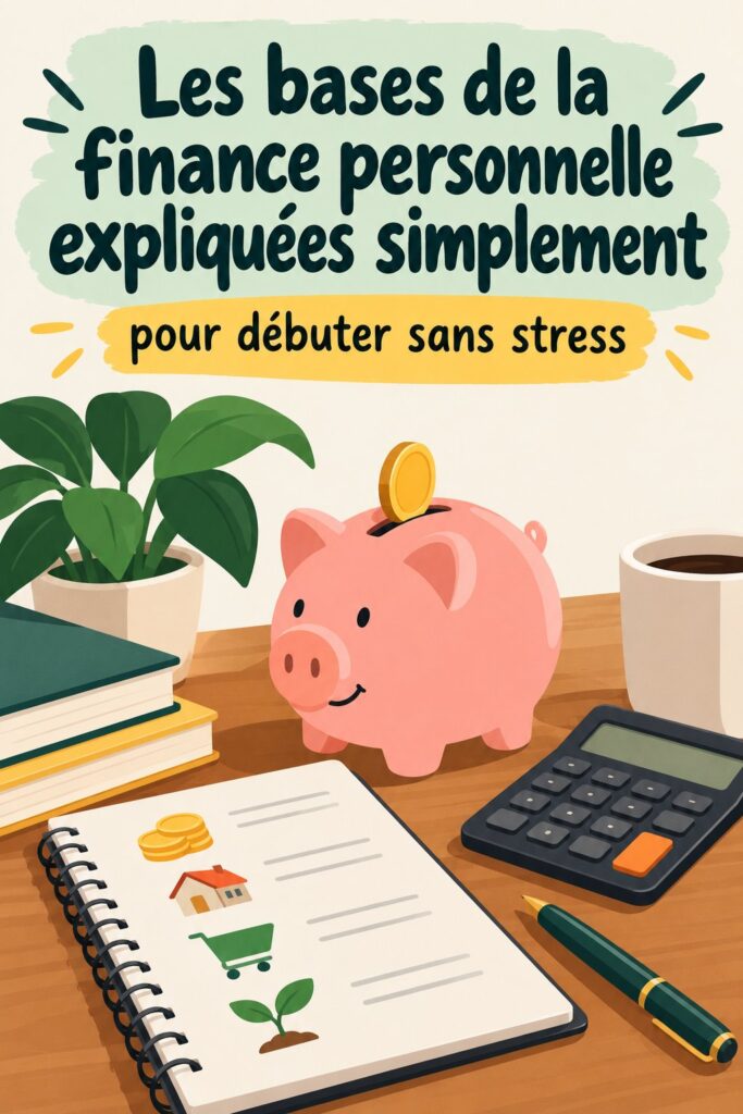 Une femme souriante devant un ordinateur avec des graphiques financiers sur l'écran, symbolisant la gestion des finances personnelles.