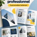 Un exemple de profil d'entreprise élégant et bien structuré.