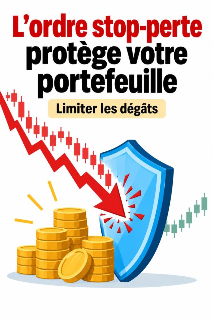 Une femme examinant des graphiques financiers pour comprendre l'ordre stop-perte.