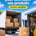 Un espace logistique organisé pour une distribution efficace de produits