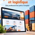 Capture d'écran du thème WordPress Transplix pour la logistique.