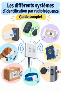 image représentant différents types de systèmes RFID pour la logistique